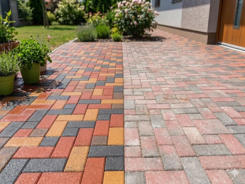 Piso Intertravado Colorido Desbota? Como Preservar a Cor por Mais Tempo