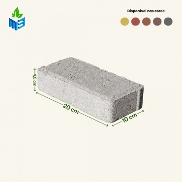 Piso Retangular Intertravado H4 em Aratuba