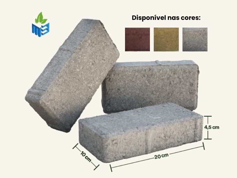 Piso Retangular Intertravado H4